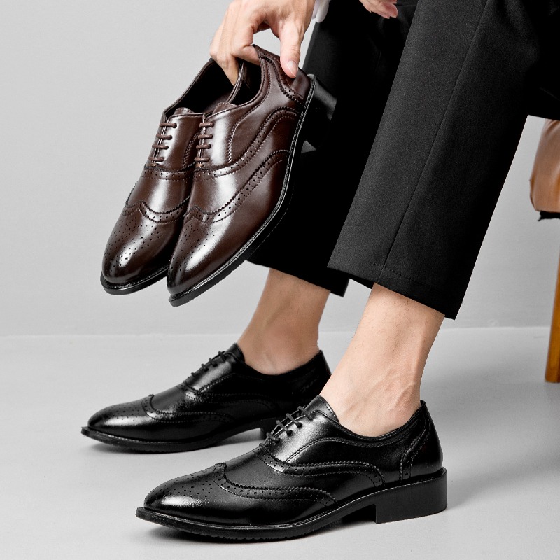 Formal Leather Shoes Classic M - đánh giá và giá Men Formal Wear In Summer