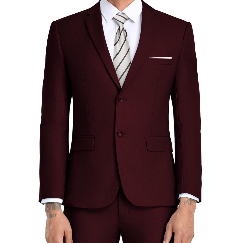 Slim Fit Notched lapel 2 Piece - đánh giá và giá Formal Wear Men H&M
