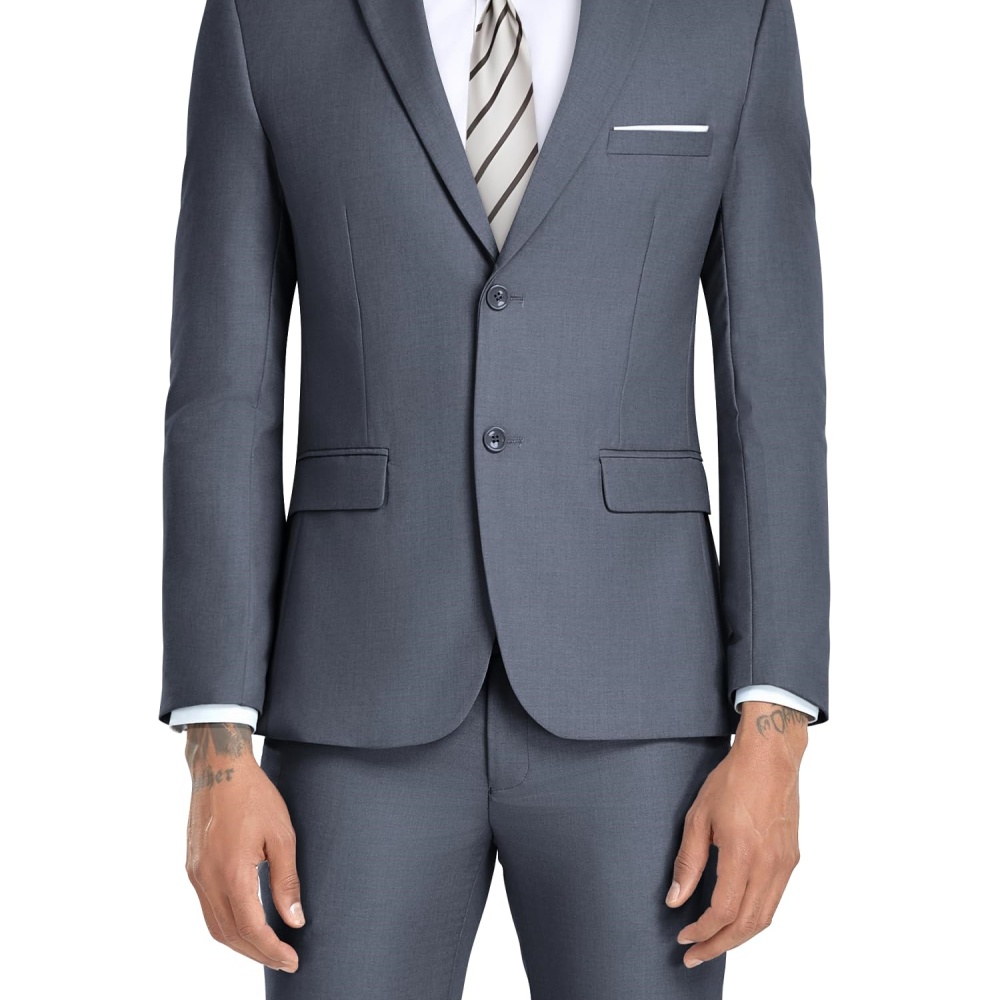 Slim Fit Notched lapel 2 Piece - đánh giá và giá Formal Wear Men H&M