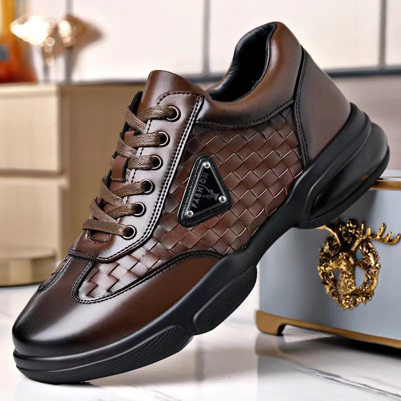 New Men Leather Shoes Platform - đánh giá và giá Men Formal Wear In Summer